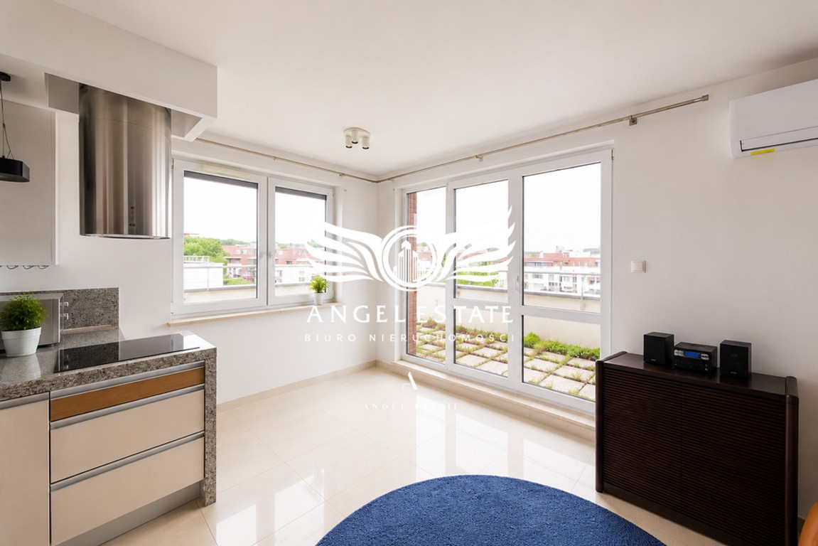 Taras 35 m² | 3 pokoje | 10 min od plaży