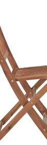 vidaXL Składane krzesła ogrodowe, 2 szt., lite drewno akacjowe 46339-4