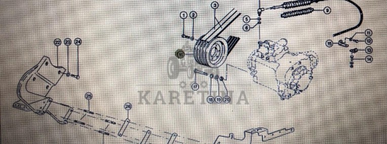 Koło pasowe Class Mega 370-340 Nr katalogowy 000 544 159 0-1