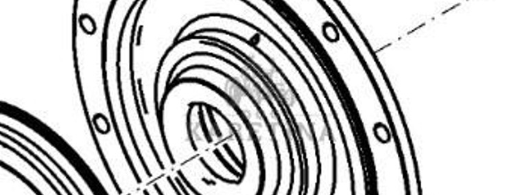 John Deere 8110 8210 8310 8410 Osłona CZĘŚCI R109481-1