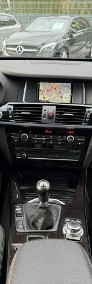 BMW X3 II (F25) 2.0D 150KM 2015r. skóry, Navi, hak, zadbana-4