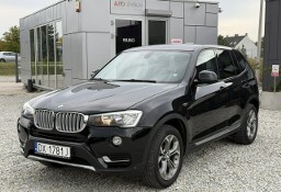 BMW X3 II (F25) 2.0D 150KM 2015r. skóry, Navi, hak, zadbana