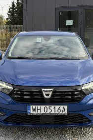 Dacia Sandero II 1.0 12V TCe ECO-G 91KM LPG 2021r. tylko 95 tys. km. kamera salon PL-2