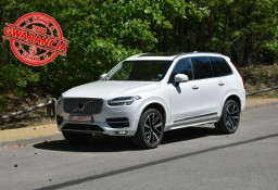 Volvo XC90 IV AWD 2.0D5 235KM Inscription 2018r. Salon FV23 Iwł. 7osób FullLed Pan