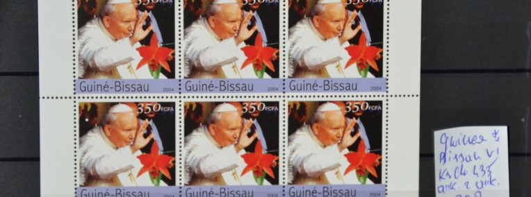 Papież Jan Paweł II Gwinea Bissau VI ** Wg Ks Chrostowskiego 433 ark 208-1