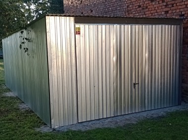 Garaż blaszany 3,5x5/ BRAMA- PRODUCENT OGÓLNOPOLSKI /Łuków-1