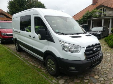 Ford Transit 2,0 Tdci 170KM L3H2 Doka 7 osobowy Blis Kamera Full opcja-1