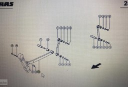 CLAAS 00 0751 860 0/Claas Lexion drążek przesuwny/Claas Lexion 580 670 530-510 460-440