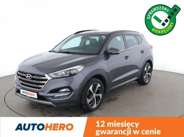 Hyundai Tucson III Style automat 141KM skóra grzane fotele navi kamera Bluetooth tempom-1