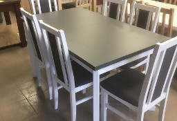 stół + 6 krzeseł w nowoczesnym stylu