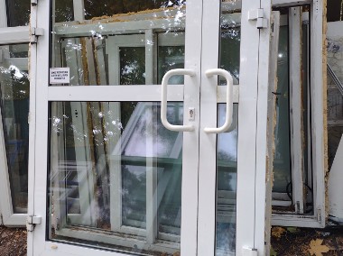 Drzwi Aluminiowe sklepowe 150 x 205 cm 1500 x 2050 mm-1