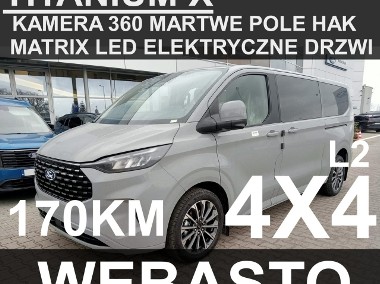 Ford T Tourneo Custom Titanium X 4x4 170KM Kamera 360 Webasto Matrix LED Super-1