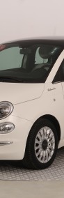 Fiat 500 , Salon Polska, Serwis ASO, VAT 23%, Skóra, Klima, Tempomat,-3