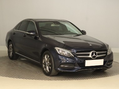 Mercedes-Benz Klasa C W205 Salon Polska, Serwis ASO, Automat, Skóra, Navi, Klimatronic,-1