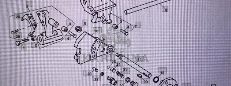 John Deere R100095/krzywka/John Deere 4555/4755/4955-1