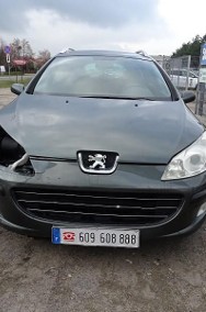 Peugeot 407 2.0HDI (136KM) Lekko uszkodzony, Sprawny Technicznie-2