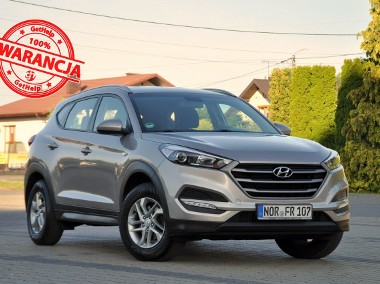 Hyundai Tucson III 1.6i(132KM)*94tyś.km*Led*Duża Navi*Kamera*Reling*Welur*I Wł*Alu16"AS-1