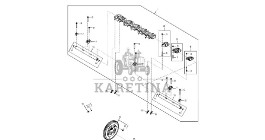 John Deere 9470RX - Koło zębate pośred. RE539340 (Silnik)