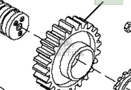 John Deere 8110 8210 8310 8410 Bieg Tryb Zębatka CZĘŚCI R200569