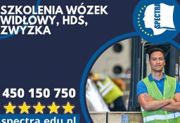 Szkolenia UDT wózek widłowy, HDS, zwyżka Starachowice