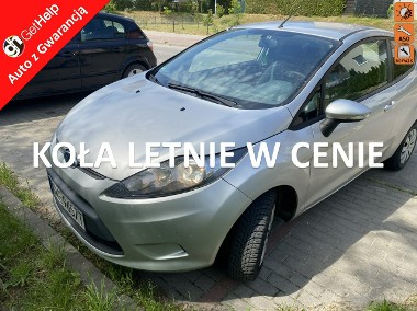 Ford Fiesta VII Benzyna, 2 kpl. kół, Isofix, klimatyzacja ok, Aux, nowe hamulce-1