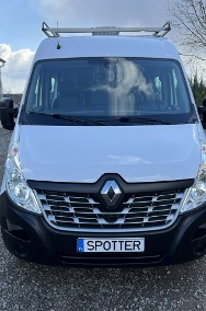 Renault Master L4H2 MAXI Brygadówka 7-Osób Klima Hak 3.5T Bliżniak Navi 3D RWD-2