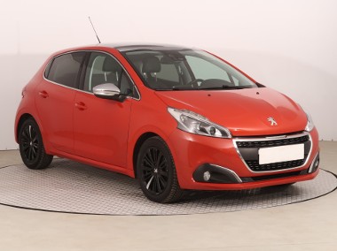 Peugeot 208 , Salon Polska, Serwis ASO, Automat, Skóra, Klimatronic,-1