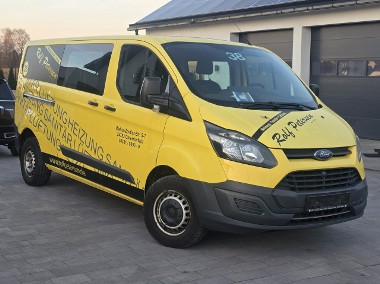 Ford Transit Custom DŁUGI LONG L2H1 bezwypadkowy, świeży rozrząd/ 6 osób DOKA/ BRYGADÓWK-1
