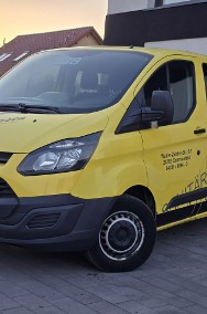 Ford Transit Custom DŁUGI LONG L2H1 bezwypadkowy, świeży rozrząd/ 6 osób DOKA/ BRYGADÓWK-2