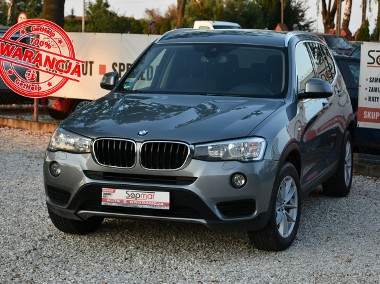 BMW X3 II (F25) 2.0d Automat 2015r. HeadUp el. klapa Keyless Kamera HKaudio rolety H-1