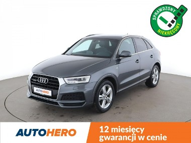 Audi Q3 I (8U) 4x4 automat S-Line półskóra, navi full LED czujniki parkowania-1