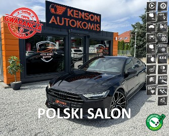 Audi A7 III S-Line, Quattro, Polski Salon, Serwis ASO, Bezwypadkowy, Matrix, 1 w