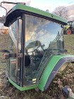 John Deere 8210 - kabina dach fotel błotniki plastiki lampy