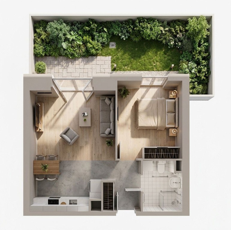 Mieszkanie na sprzedaż, 2 pokoje, 44 m², Gdańsk