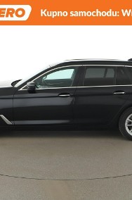 BMW SERIA 5 520d Automat Navi Tempomat Grzana Skóra Kamera PDC FullLED-2