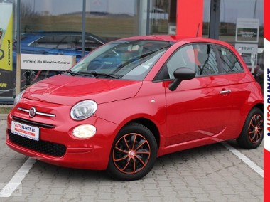 Fiat 500 rabat: 1% (500 zł) Salon Polska, Klimatyzacja, Tempomat,-1
