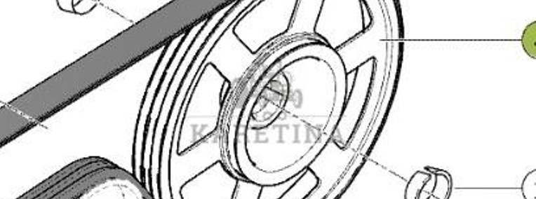 Claas Lexion 740 750 760 Koło Pasowe Napędu Rotora 0006658200 00 0665 820 0-1