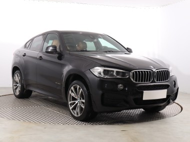 BMW X6 F16 , Salon Polska, 313 KM, Automat, VAT 23%, Skóra, Navi, Xenon,-1