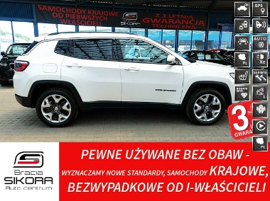 Jeep Compass II LIMITED Navi+Kamera+Podgrz Fotele+KIER PERŁA GWAR. I-wł Kraj Bezwypa-1