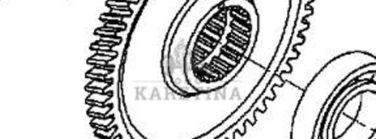 Massey Ferguson 8470 8480 Napęd Pompy Koło Zębate Zębatka CZĘŚCI V837070076-1