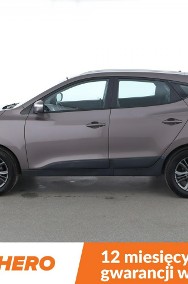 Hyundai ix35 półskóra grzane fotele tempomat Bluetooth klima auto-2