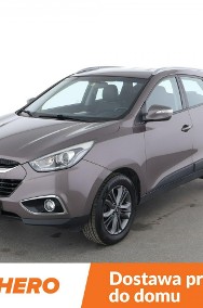 Hyundai ix35 półskóra grzane fotele tempomat Bluetooth klima auto-2