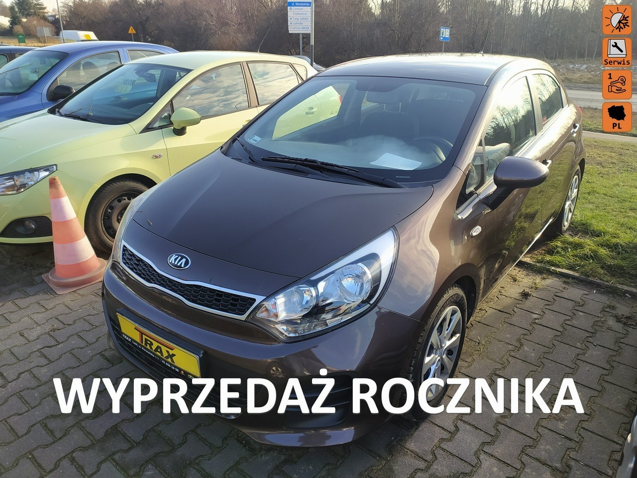 Kia Rio III Salon PL, Pierwszy właściciel,Bezwypadkowy