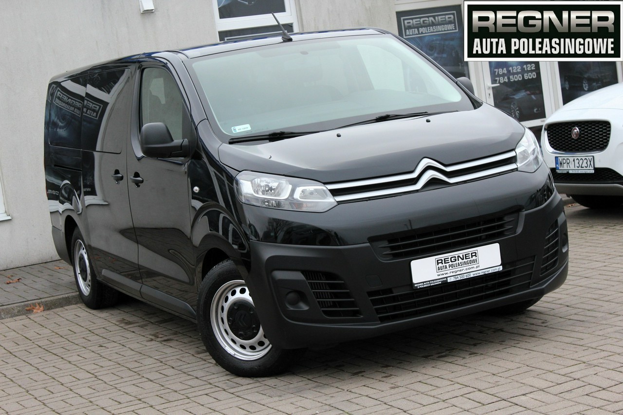 Citroen Jumpy II 9-osobowy Long SalonPL FV23% 150KM 1WŁ Tempomat Hak Gwarancja