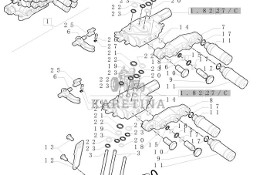 New Holland T6010 T6090 T6070 Zawór kolektora 87363884