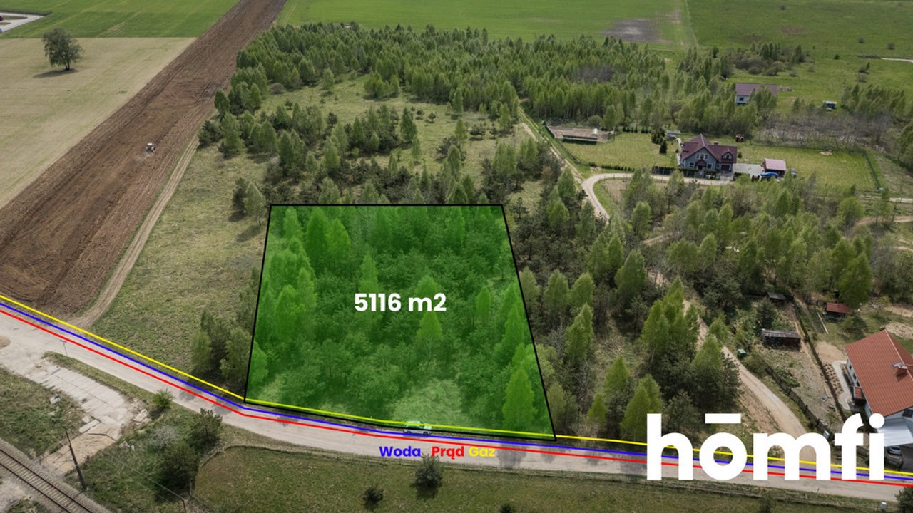 Wyjątkowa działka z naturalną barierą zieleni – pohled 2