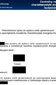 Świadectwo Charakterystyki Energetycznej (Certyfikat Energetyczny)-2