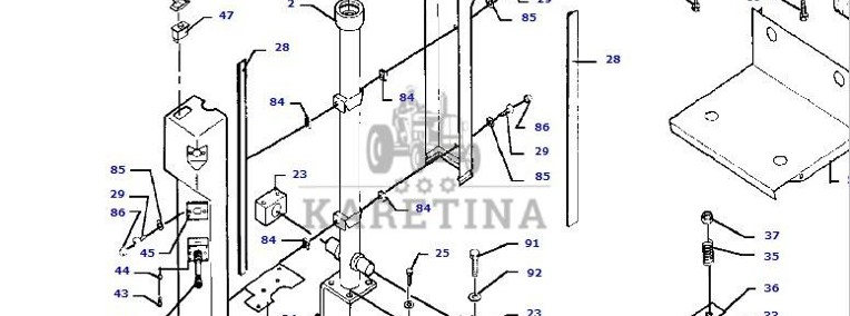 Massey Fergusson MF 30 32 - mieszek D28980671-1