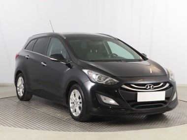 Hyundai i30 II , GAZ, Skóra, Klimatronic, Tempomat, Parktronic,-1