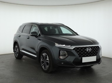 Hyundai Santa Fe III , Salon Polska, Serwis ASO, 185 KM, Automat, Skóra, Navi,-1